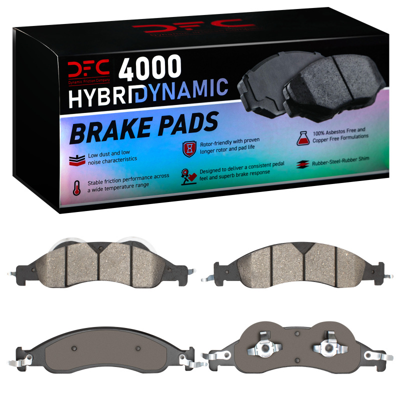 Lincoln Navigator Brake Pads - Front - DFC - 4000 HybriDynamic - `07-`09