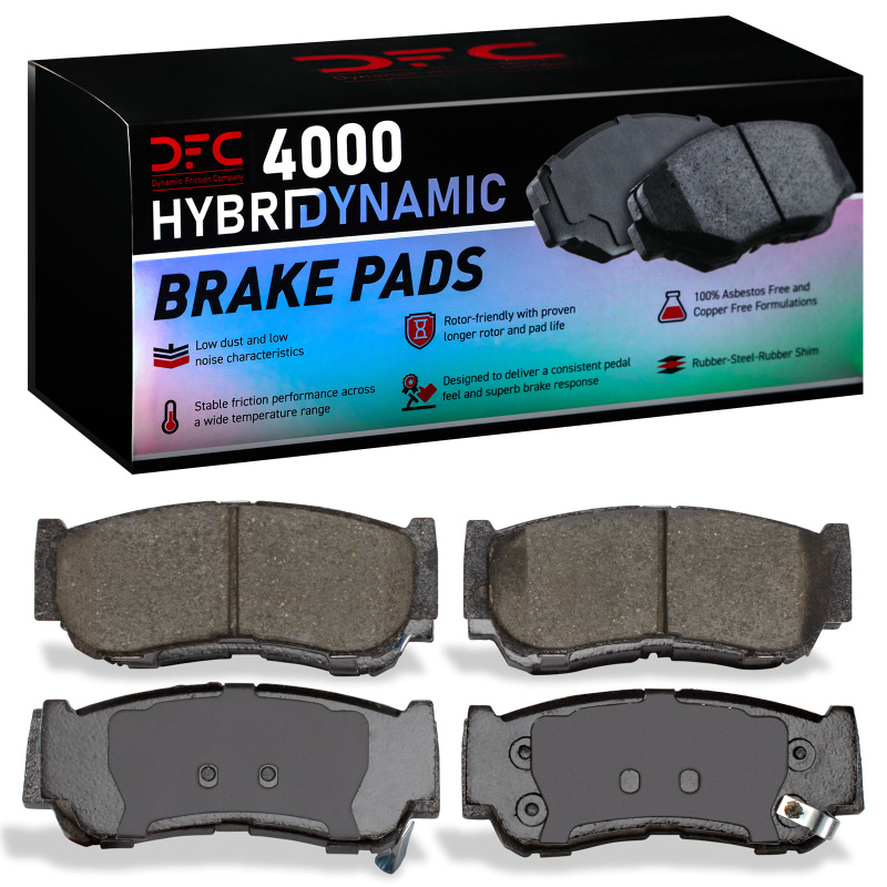 Hyundai Santa Fe Brake Pads - Rear - DFC - 4000 HybriDynamic - `07-`25 Hyundai Santa Fe Brake Pads - Rear - DFC - 4000 HybriDynamic - `07-`25