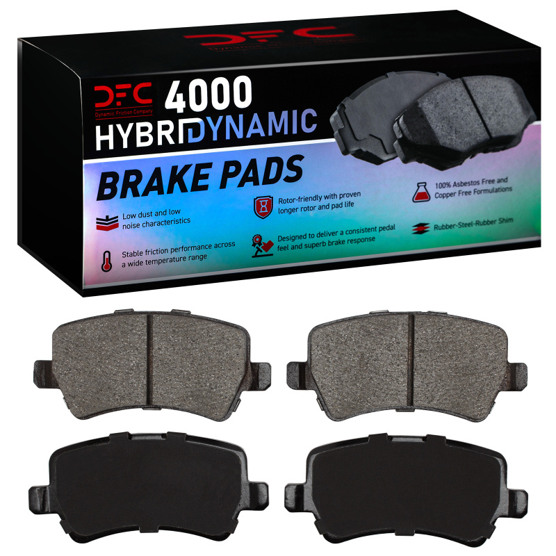 Volvo XC70 Brake Pads - Rear - DFC - 4000 HybriDynamic - `07-`18