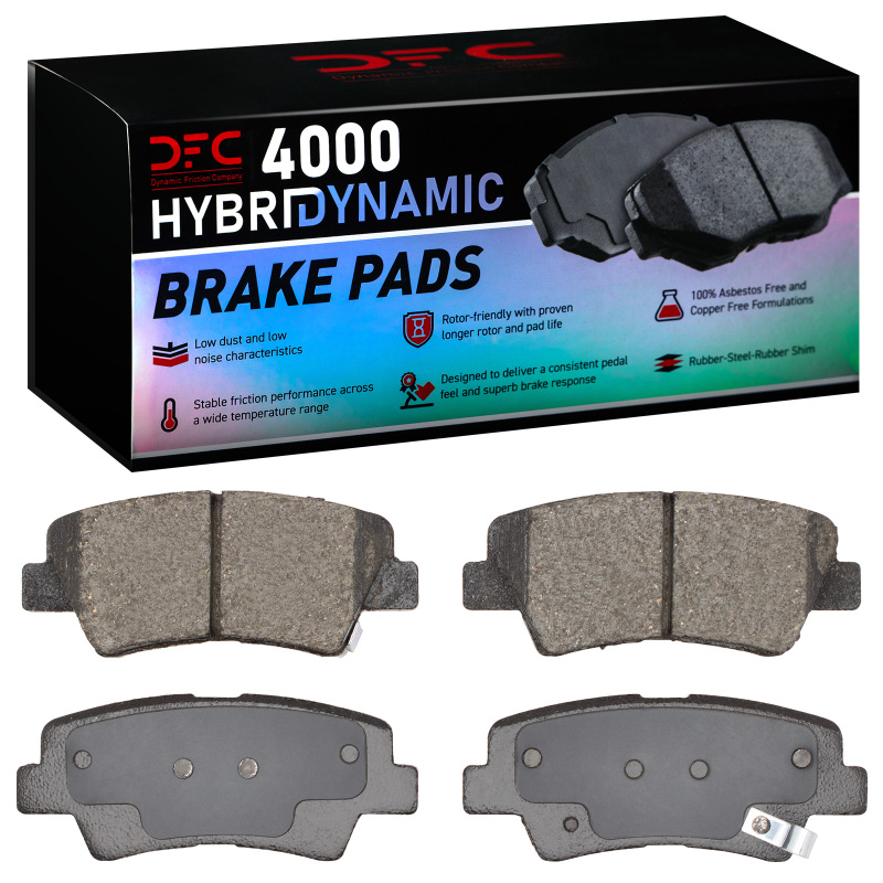 Kia Soul Brake Pads - Rear - DFC - 4000 HybriDynamic - `07-`13