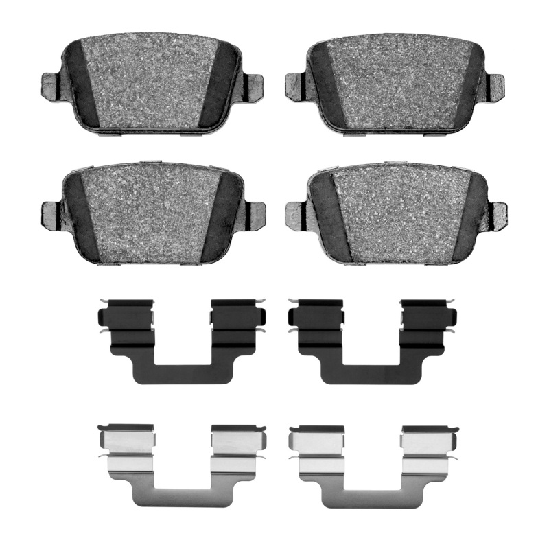 Land Rover LR2 Brake Pads - Rear - DFC - 4000 HybriDynamic - `08-`12