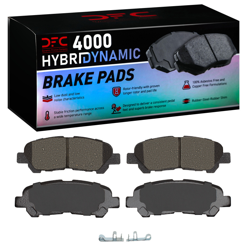 Toyota Highlander Hybrid Brake Pads - Rear - DFC - 4000 HybriDynamic - `08-`13