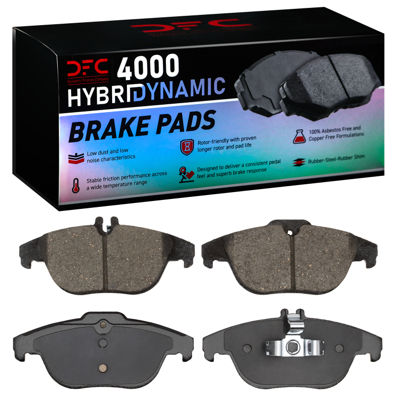 Mercedes-Benz Glk350 Brake Pads - Rear - DFC - 4000 HybriDynamic - `09-`15