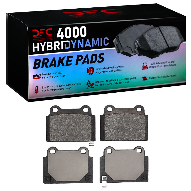 Mitsubishi Lancer Brake Pads - Rear - DFC - 4000 HybriDynamic - `08-`15