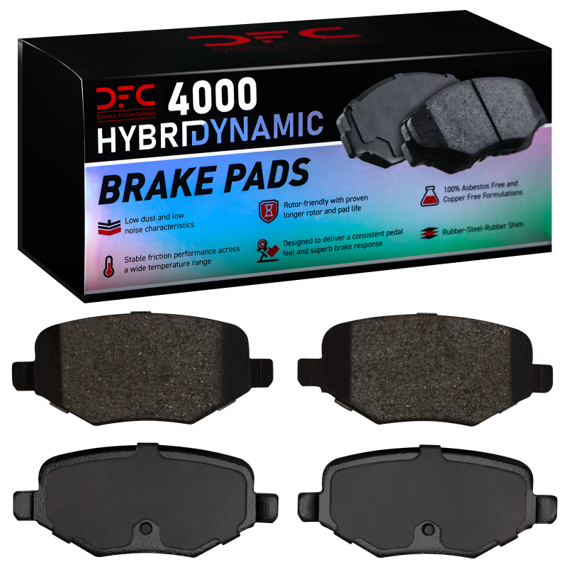 Lincoln MKX Brake Pads - Rear - DFC - 4000 HybriDynamic - `09-`19