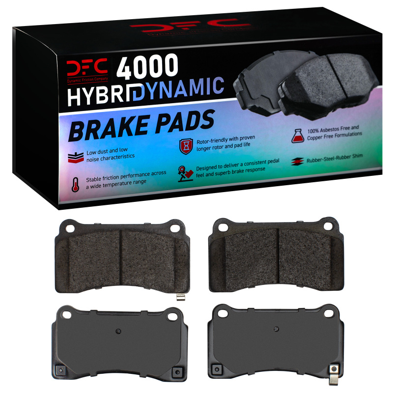 Nissan GT-R Brake Pads - Rear - DFC - 4000 HybriDynamic - `09-`24