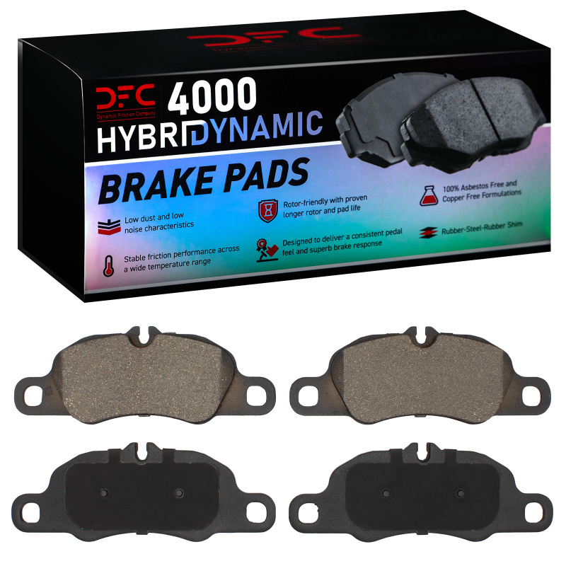 Porsche Cayman Brake Pads - Front - DFC - 4000 HybriDynamic - `09-`25