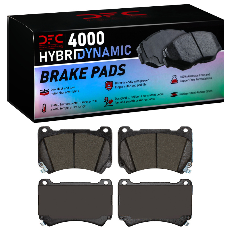 Hyundai Genesis Sedan Brake Pads - Front - DFC - 4000 HybriDynamic - `09-`14