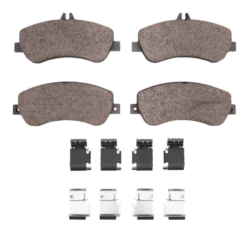 Mercedes-Benz GLK250 Brake Pads - Front - DFC - 4000 HybriDynamic - `09-`15