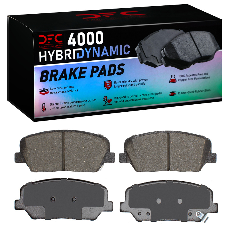 Kia Optima Brake Pads - Front - DFC - 4000 HybriDynamic - `10-`16