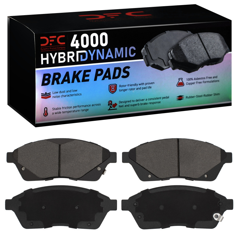 Saab 9-4X Brake Pads - Front - DFC - 4000 HybriDynamic - `10-`16