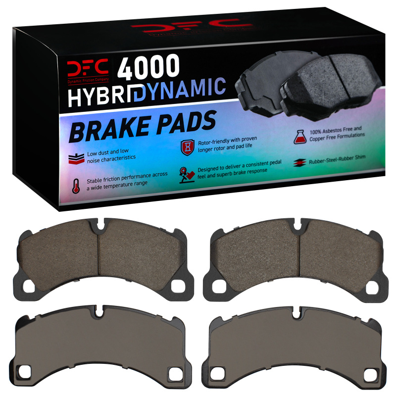 Porsche Panamera Brake Pads - Front - DFC - 4000 Hybridynamic - `11-`23