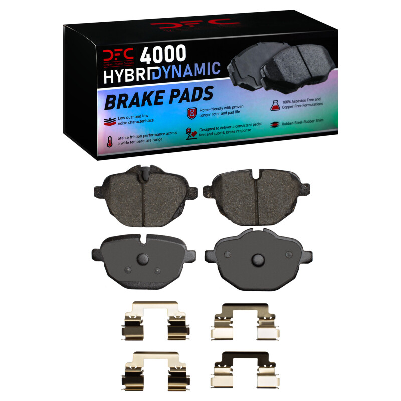 BMW 535d xDrive Brake Pads - Rear - DFC - 4000 HybriDynamic - `11-`25