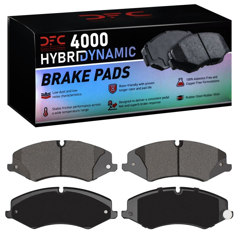 Land Rover Range Rover Sport Brake Pads - Front - DFC - 4000 HybriDynamic - `10-`17