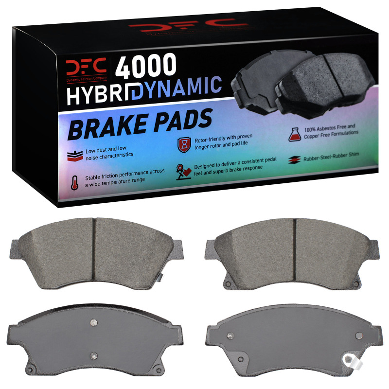 Chevrolet Sonic Brake Pads - Front - DFC - 4000 HybriDynamic - `11-`17