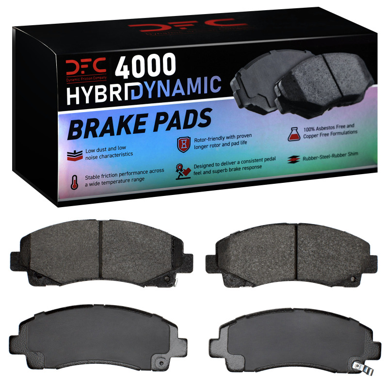 Honda Ridgeline Brake Pads - Front - DFC - 4000 HybriDynamic - `06-`20