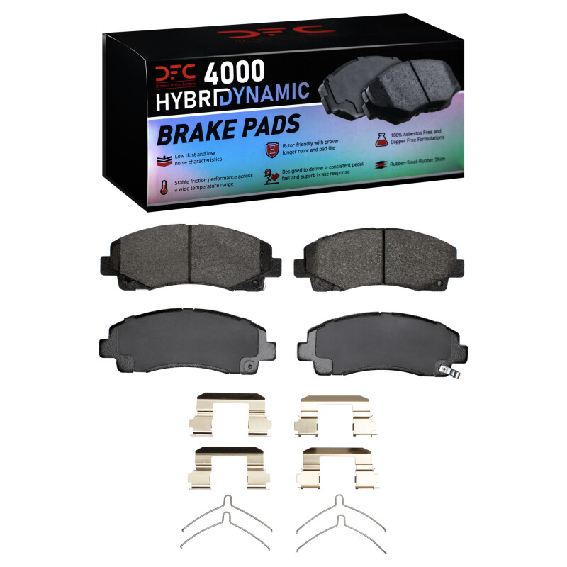 Acura TL Brake Pads - Front - DFC - 4000 HybriDynamic - `06-`20