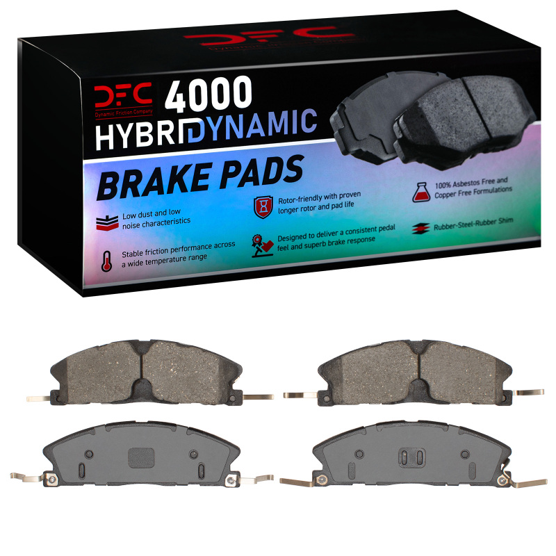 Lincoln Mkt Brake Pads - Front - DFC - 4000 HybriDynamic - `13-`19