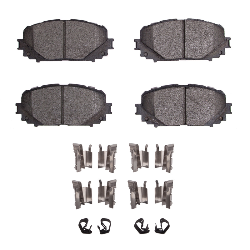 Toyota Yaris Brake Pads - Front - DFC - 4000 HybriDynamic - `12-`18