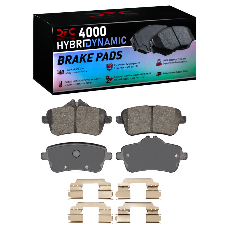 Mercedes-Benz GL350 Brake Pads - Rear - DFC - 4000 HybriDynamic - `12-`20