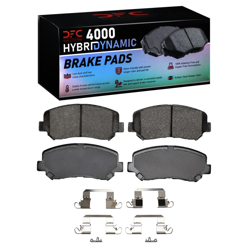 Chrysler 200 Brake Pads - Front - DFC - 4000 HybriDynamic - `16-`17