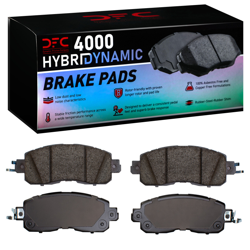 Nissan Leaf Brake Pads - Front - DFC - 4000 HybriDynamic - `13-`25