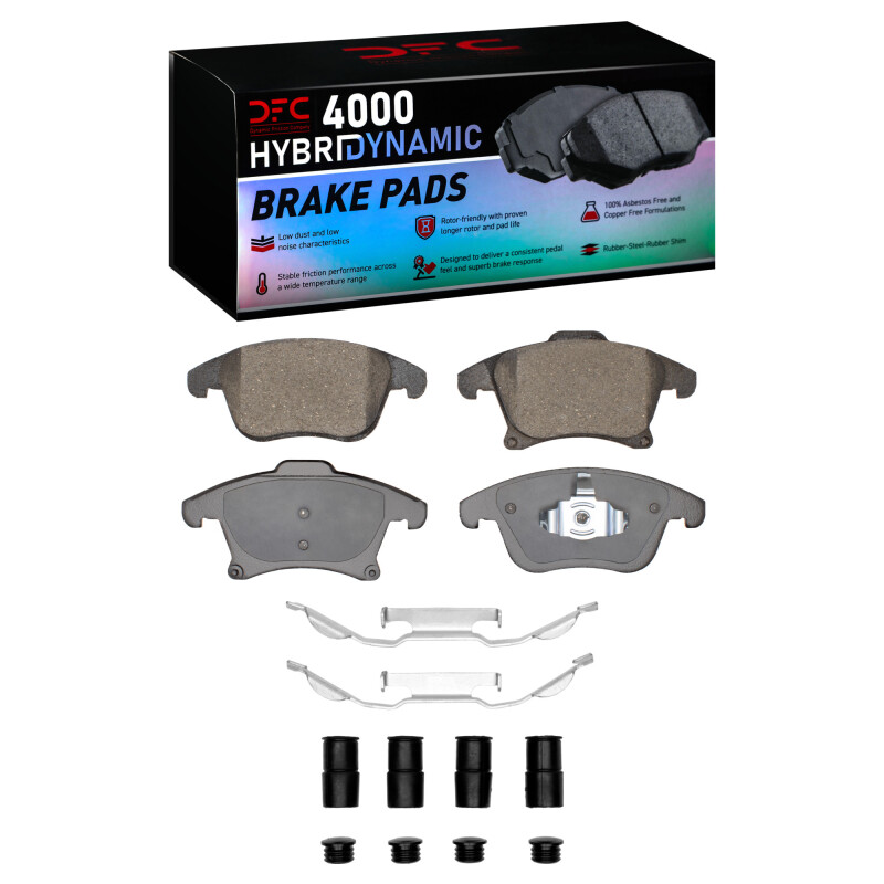 Ford Special Service Police Sedan Brake Pads - Front - DFC - 4000 HybriDynamic - `13-`20