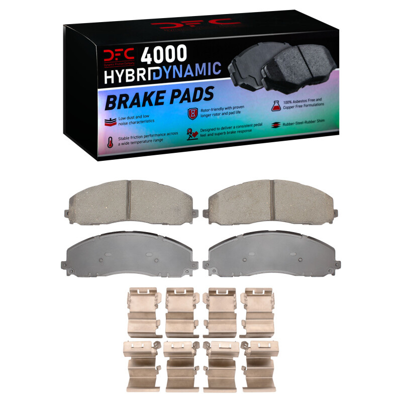 Ford F-250 Brake Pads - Front - DFC - 4000 HybriDynamic - `11-`22