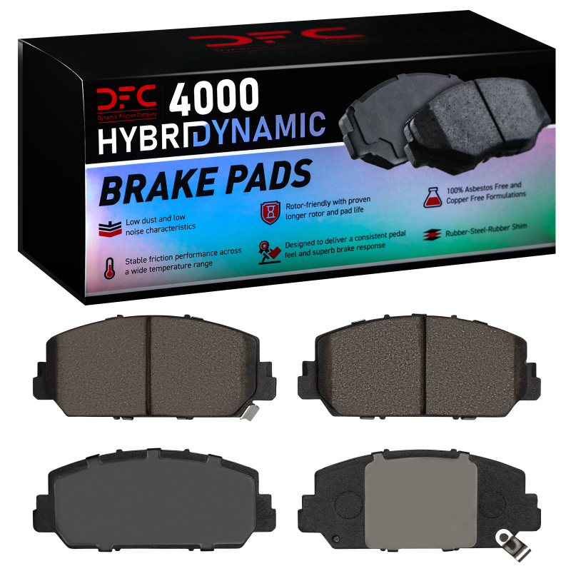 Honda Civic Brake Pads - Front - DFC - 4000 HybriDynamic - `13-`22
