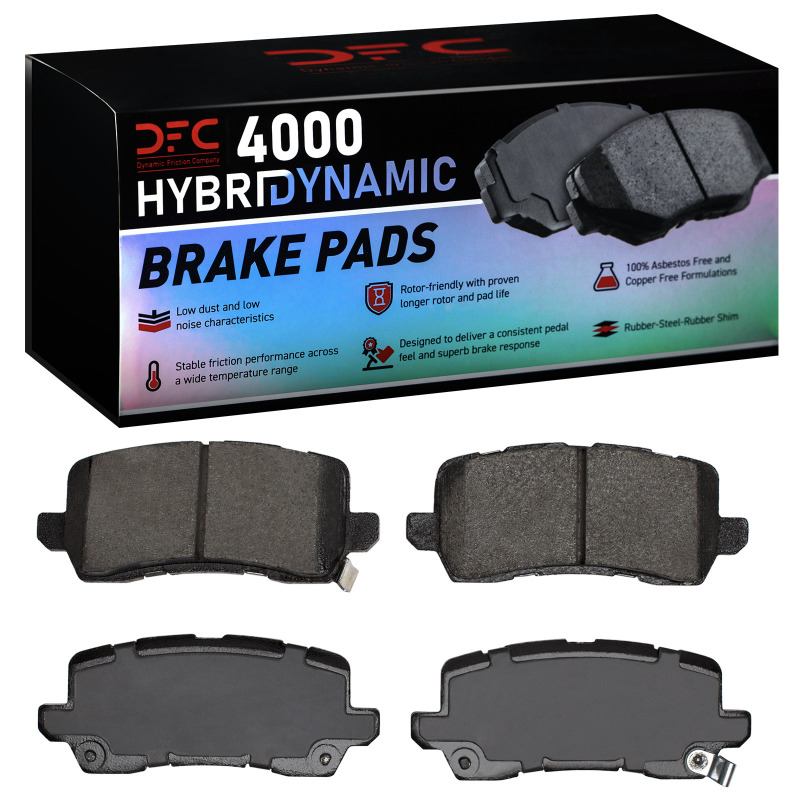 Honda Odyssey Brake Pads - Rear - DFC - 4000 Hybridynamic - `14-`26 Honda Odyssey Brake Pads - Rear - DFC - 4000 Hybridynamic - `14-`26
