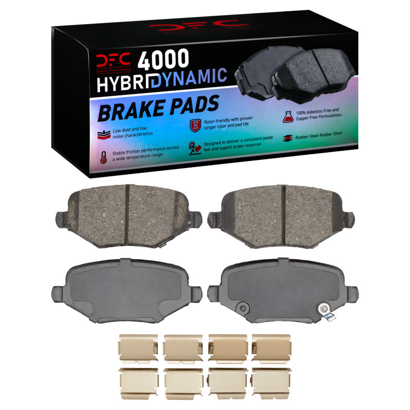 Dodge Journey Brake Pads - Rear - DFC - 4000 HybriDynamic - `09-`14