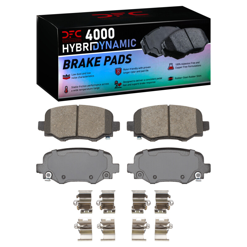 Chrysler 200 Brake Pads - Rear - DFC - 4000 HybriDynamic - `14-`23