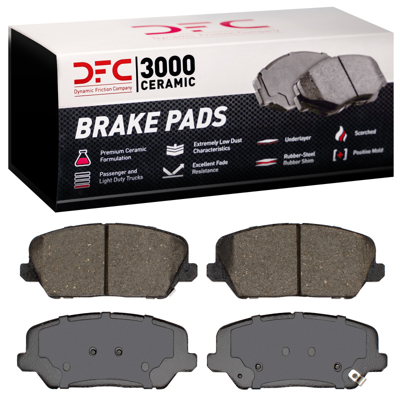 Kia Forte5 Brake Pads - Front - DFC - 4000 HybriDynamic - `14-`18