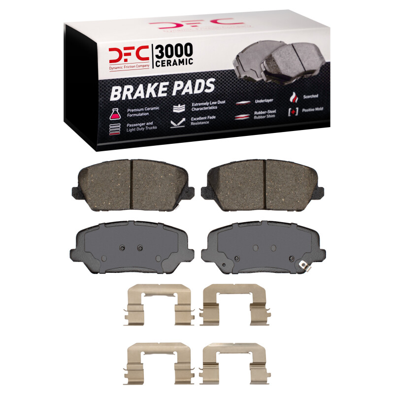 Kia Forte Brake Pads - Front - DFC - 4000 HybriDynamic - `14-`18