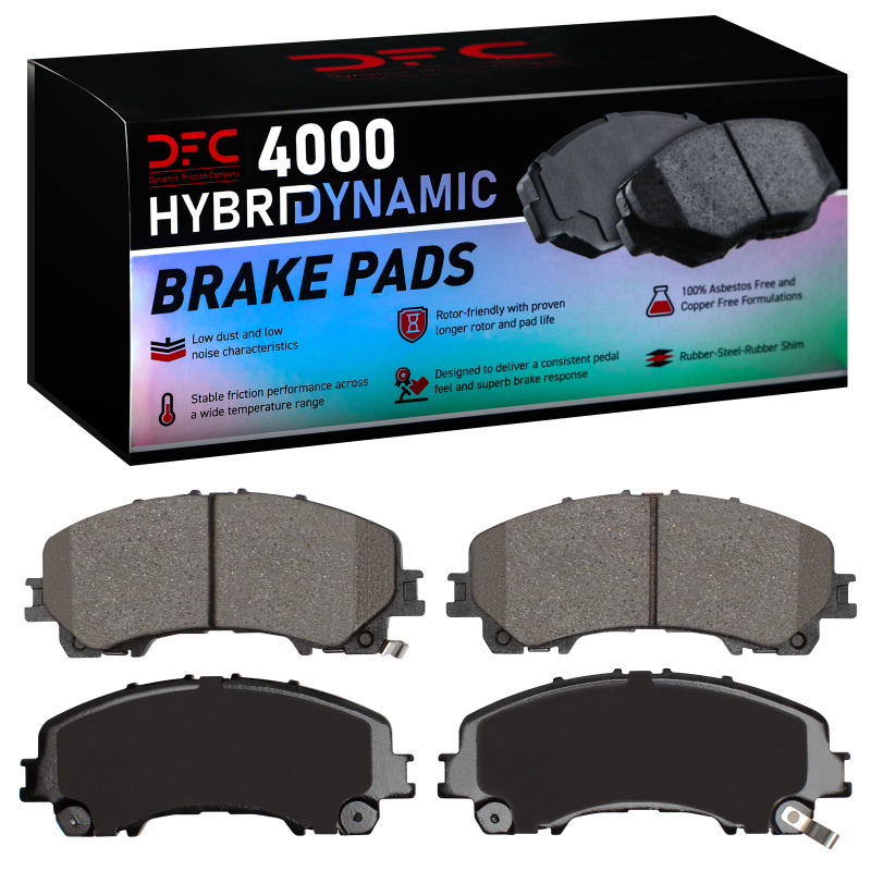 Nissan Z Brake Pads - Front - DFC - 4000 HybriDynamic - `14-`26