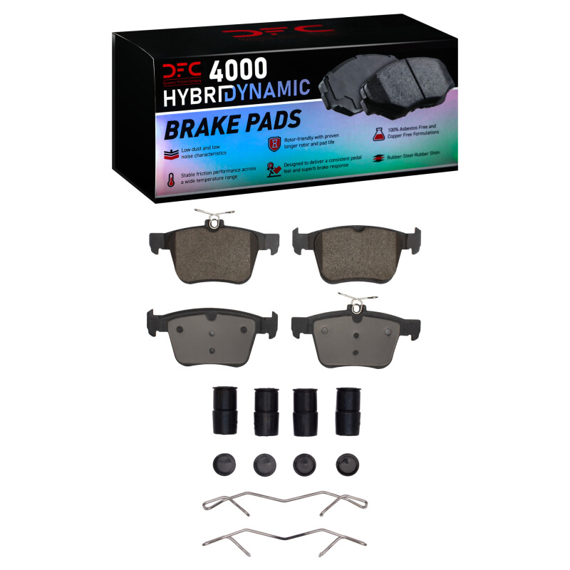 Audi A3 Brake Pads - Rear - DFC - 4000 HybriDynamic - `13-`23