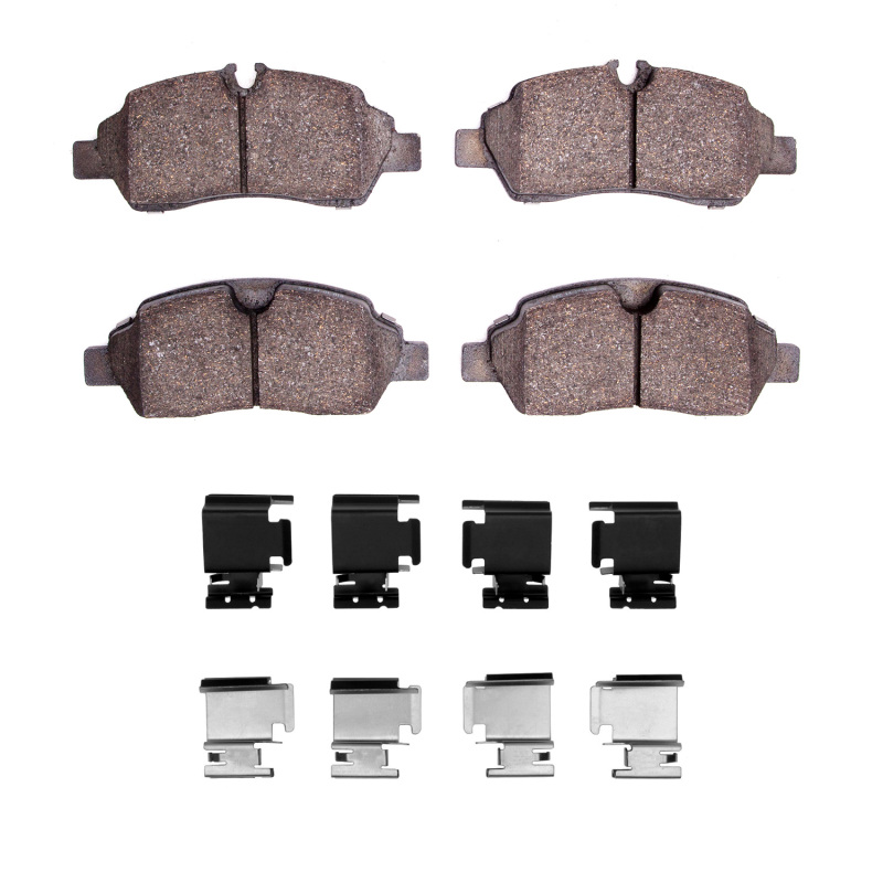 Ford Transit-350 Brake Pads - Rear - DFC - 4000 HybriDynamic - `15-`19