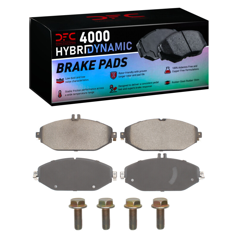 Mercedes-Benz C300 Brake Pads - Front - DFC - 4000 HybriDynamic - `15-`23