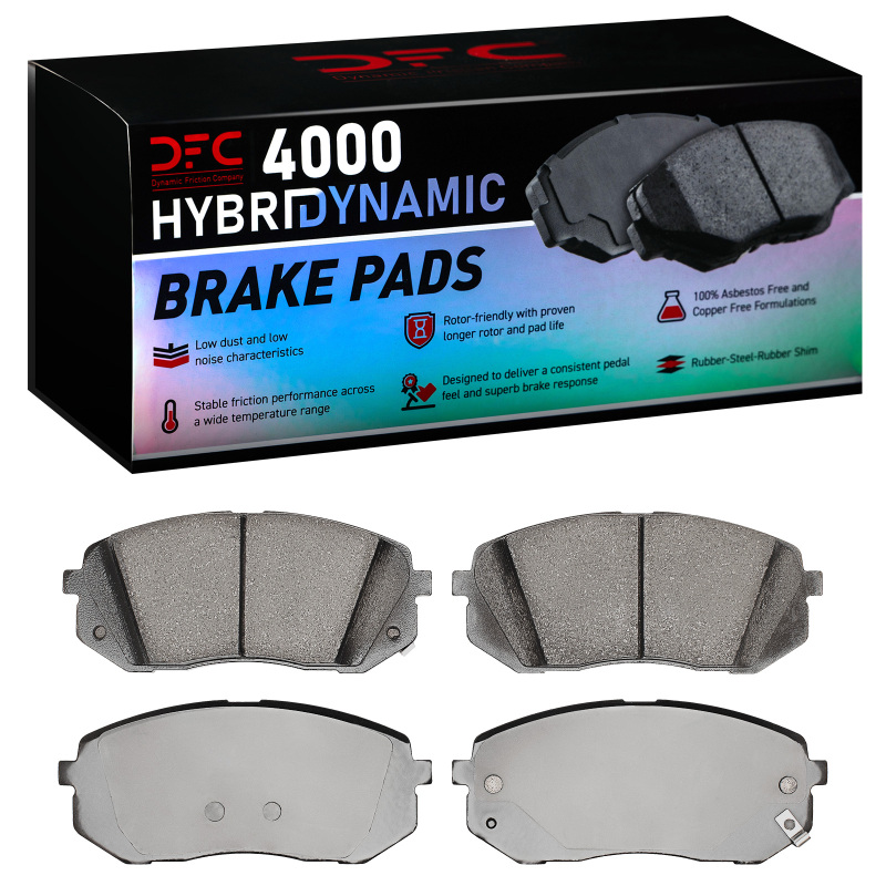 Kia Optima Brake Pads - Front - DFC - 4000 HybriDynamic - `15-`23