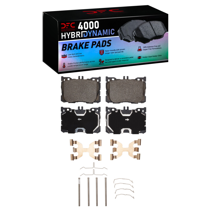 Mercedes-Benz E450 Brake Pads - Front - DFC - 4000 HybriDynamic - `16-`23