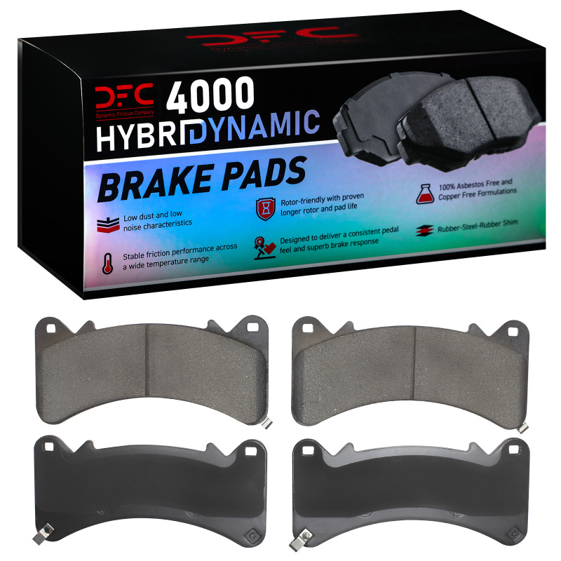 GMC Yukon XL 1500 Brake Pads - Front - DFC - 4000 HybriDynamic - `14-`26 GMC Yukon XL 1500 Brake Pads - Front - DFC - 4000 HybriDynamic - `14-`26