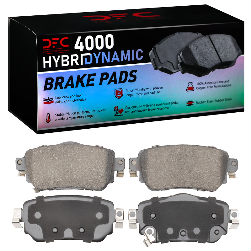 Nissan Rogue Brake Pads - Rear - DFC - 4000 HybriDynamic - `20-`22