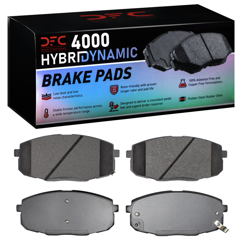 Kia Soul Brake Pads - Front - DFC - 4000 HybriDynamic - `09-`26