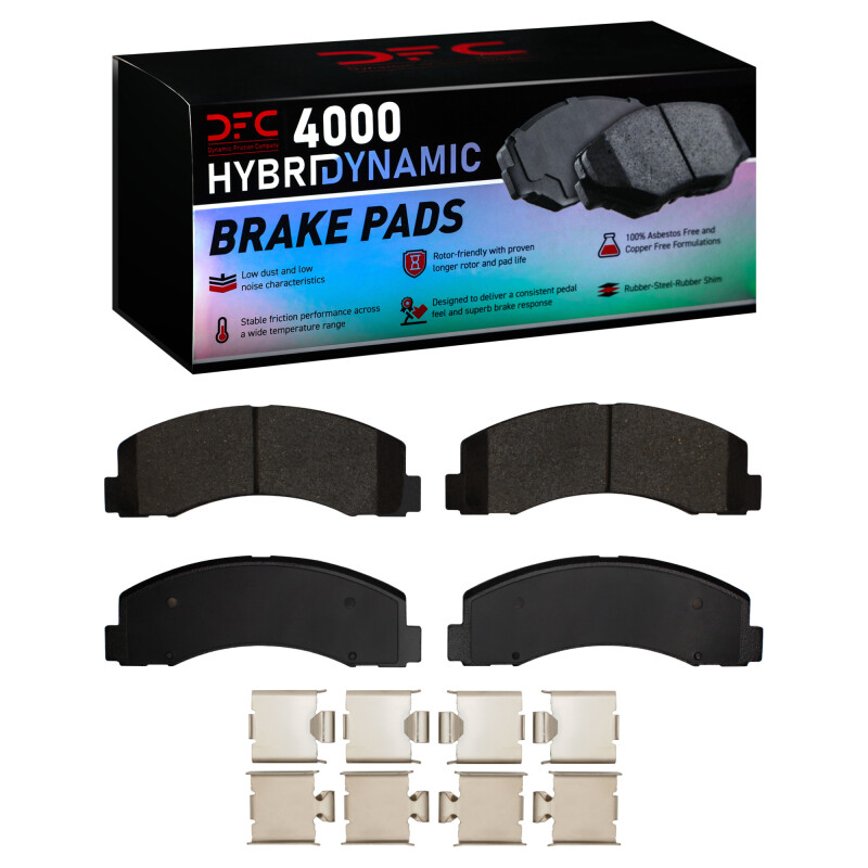 Ford F-150 Brake Pads - Front - DFC - 4000 HybriDynamic - `10-`21