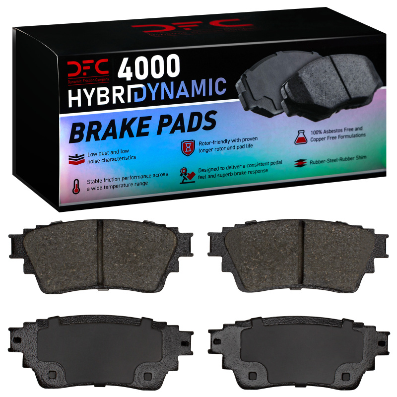 Nissan Rogue Brake Pads - Rear - DFC - 4000 HybriDynamic - `17-`26