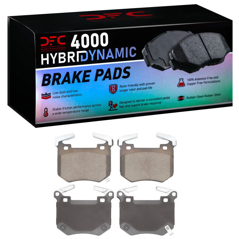 Kia Stinger Brake Pads - Rear - DFC - 4000 HybriDynamic - `18-`26