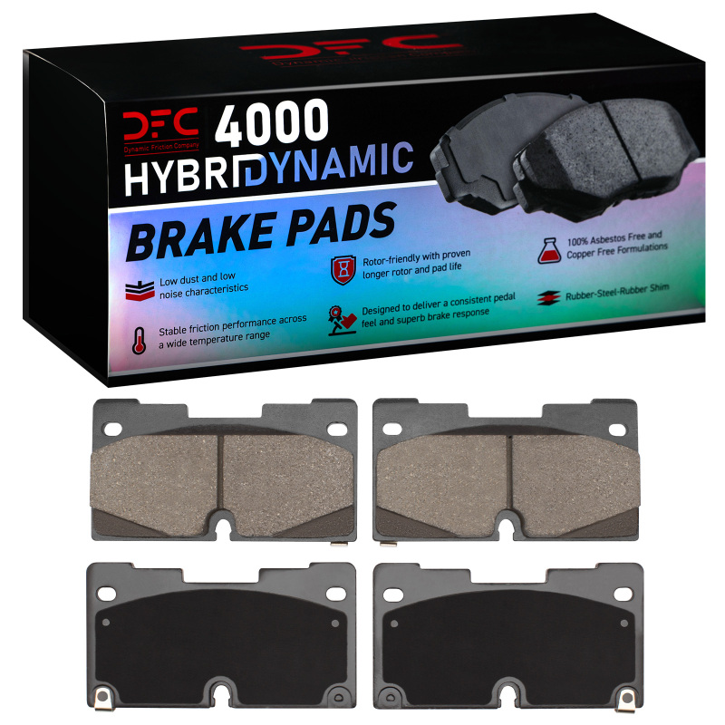 GMC Yukon XL Brake Pads - Front - DFC - 4000 HybriDynamic - `19-`26 GMC Yukon XL Brake Pads - Front - DFC - 4000 HybriDynamic - `19-`26