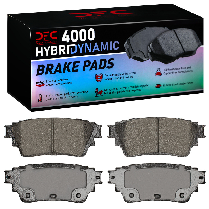 Nissan Altima Brake Pads - Rear - DFC - 4000 HybriDynamic - `19-`25
