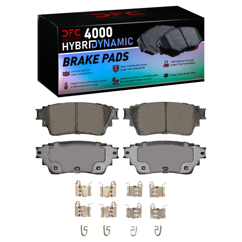 Infiniti QX60 Brake Pads - Rear - DFC - 4000 HybriDynamic - `21-`25