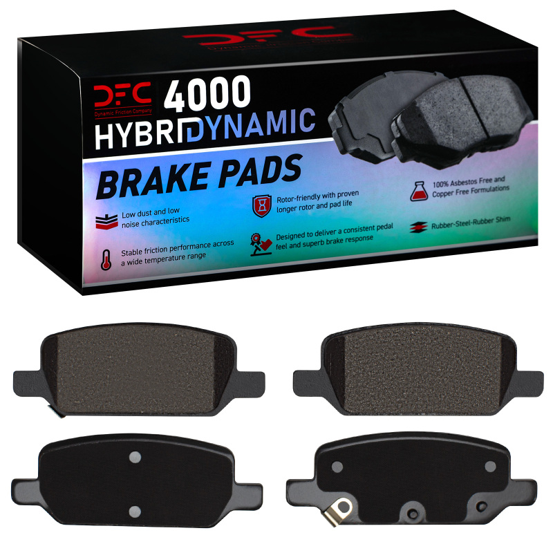 Tesla Model Y Brake Pads - Rear - DFC - 4000 HybriDynamic - `17-`26